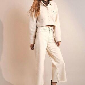 BDG Off-White Jeans - Light Neutral Denim